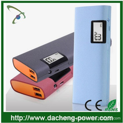Factory hotly wholesale usb power bank 13000mah with colorful design